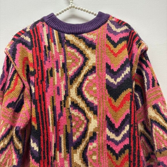 FARM Rio Striped Patchwork Sweater 💘 - Picture 8 of 12